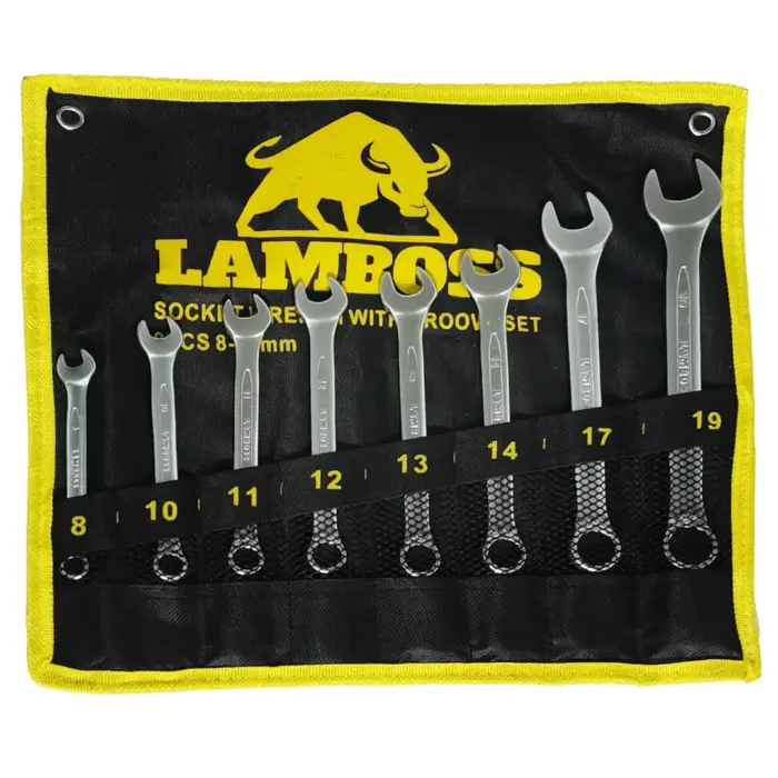 Cles mixte lamboss 8pcs 8-19mm – Image 1
