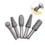 Fraises limles rotatives bois 5pcs