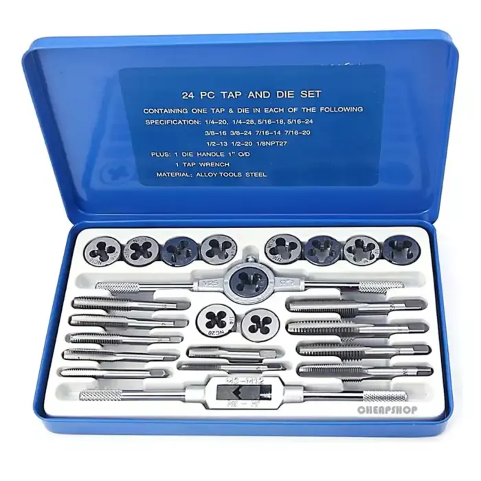 Jeux de tarauds 24pcs – Image 1