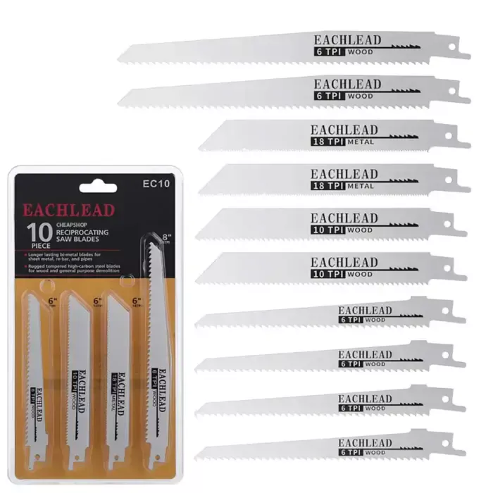 Lames pour scie sabre 10 pcs – Image 1