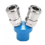 Raccord rapide 2 sorties (pneumatique)