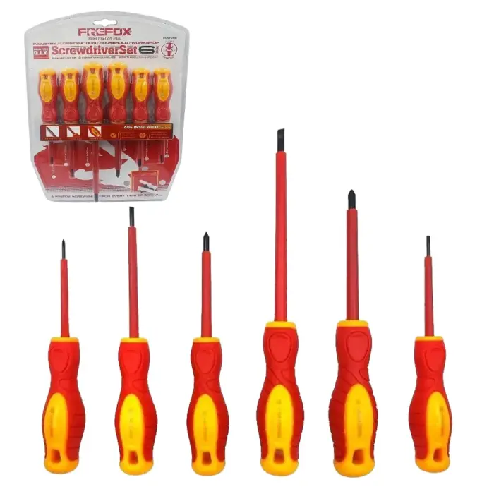Tournevis isolants 6 pcs frefox 604vde6 – Image 1