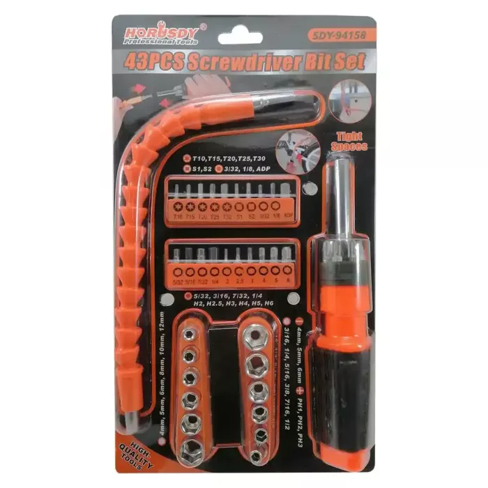 Tournevis 43 pcs horusdy – Image 1