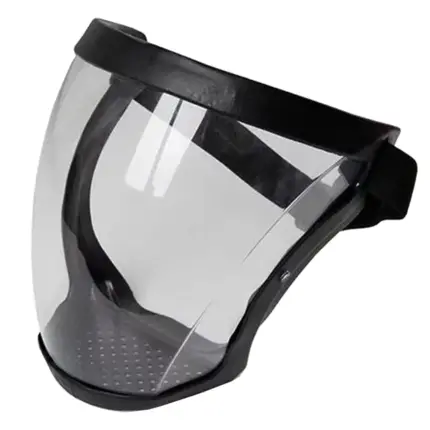 Masque de protection transparent